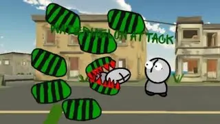 watermelon attack 1 #рисуеммультфильмы2 #drawingcartoons2