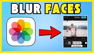 How To Blur  Faces On iPhone  Photos - NEW UPDATE!