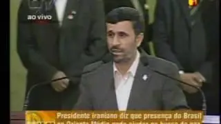 Ahmadinejad no Brasil Discurso 23/11/09 Parte2