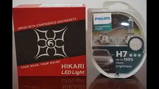 HIKARI CORE-12 LED vs Philips X-tremeVision Pro150