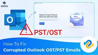 [4DDiG Email Repair Guide] Outlook Data File Cannot Be Accessed? HOW TO Fix Corrupted Outlook Emails