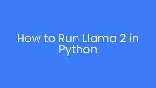 How to: Locally Running Llama 2 Using Python and picoLLM