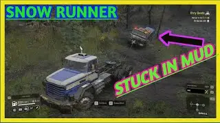 Azov 73210 truck stuck in mud in snow runner gameplay | Snow runner gameplay part 16 | Dirty Deeds