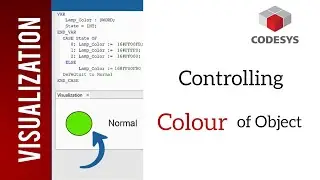 CODESYS Visualization Tutorials | Dynamically Change Object Colors Using Structured Text (ST)