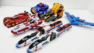 또봇V 마스터V 6단합체 마스터V 슈퍼드릴러 파워트레인 소닉스텔스 자동차 몬스터트럭 우주비행선 기차 전투기 드릴장갑차 합체 장난감 로봇 합체 영상