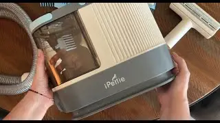 Walkthrough over functions and setup tips of iPetite Max 15 Grooming Vacuum