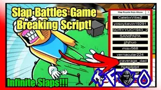 *OP* Slap Battles Game Breaking Script! | Infinite Slaps | ARCEUS X  * FLUXUS * DELTA * HYDROGEN