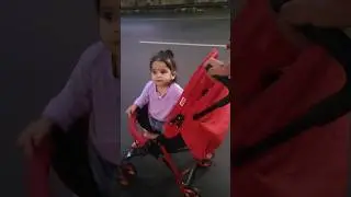 Chaar sanivarr #babystroller #babyhappy #injoying😊😊