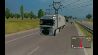 ETS 2. DAF XF 105 2016. В Париж! Часть 5.