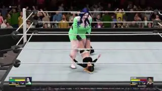 WWE 2K16 - Online - BBW vs Skinny Girl Vore