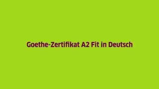 German A2 sprechen practice | German conversation practice | German speaking practice |