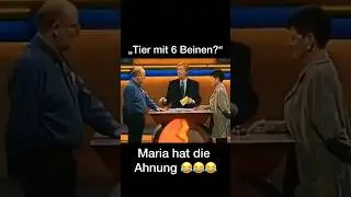 Nennen Sie ein Tier mit 6 Beinen - Familienduell lustige Momente - Maria Tausendfüssler