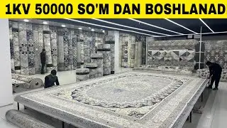 OPTOM GILAM BAZASI BU NARXLARDA BOSHQA JOYDAN TOPOLMAYSIZ/ГИЛАМ НАРХЛАРИ 2024-ЙИЛ
