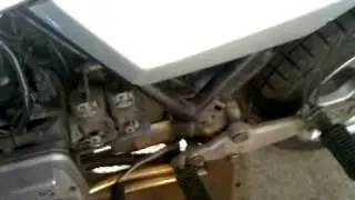BMW K100RS no exhaust