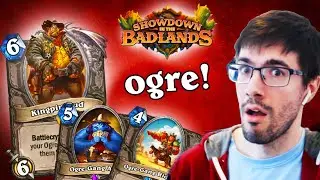 I Can't Believe This Deck Is Real!! Showdown in the Badlands | Hearthstone