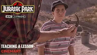 JURASSIC PARK (1993) | Teaching a Lesson Scene | The Excavation Scene 4K UHD