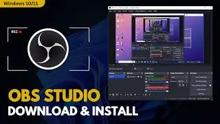 How to Download & Install OBS Studio on Windows 10/11 (2025) | Full PC & Laptop Setup Guide