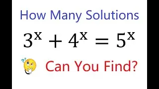 How to Solve the Exponential Equation? | Pythagorean Triple | Pythagorean | Solution | Math Olympiad
