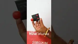 computer joy stick input device making using cardboard and paper - diy 