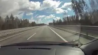 Обход Вышнего Волочка, платная автомагистраль М11 Москва - Санкт-Петербург. Часть 1