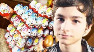 БРАЙАН МАПС - 100 КИНДЕРОВ ЗА 10 МИНУТ ЧЕЛЕНДЖ! ВЫЗОВ ПРИНЯТ! КРУТО КАК 100 ЖВАЧЕК