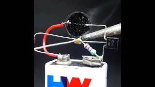 simple fire alarm project / using Diode / electronics science project