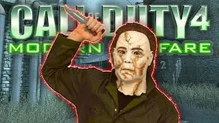 CoD4 MIKE MYERS #1 with The Sidemen (Call Of Duty 4 Michael Myers)