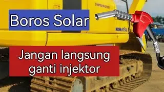 Cara Atasi solar boros di unit Excavator
