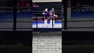 Redneck throwing down. Highlight the knock out