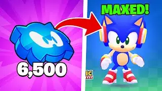 I COMPLETELY MAXED The NEW Sonic Update In Squad Busters