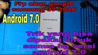 Frp akun google samsung J5 2016