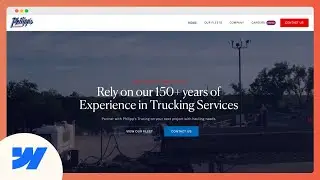 Webflow Showcase: Philippstrucking.com