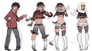 #6 DeviantArt Artists - Grumpy-TG p2 - Male to Female - Feminization - TG TF -