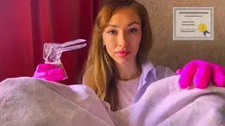 [ASMR] GYNECOLOGIST ~ goosebumps medical examination