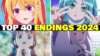 TOP 40 MEJORES ENDINGS ANIME 2024