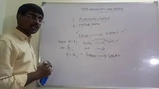 TYPE CONVERSION AND TYPE CASTING || AUTOMATIC CONVERSION || EXPLICIT  CONVERSION || JAVA PROGRAMMING