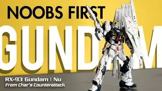 RG Nu Gundam | First Gundam Build - Worth it?
