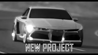 3д модель несостоявшегося проекта на базе Mercedes CL/ New project