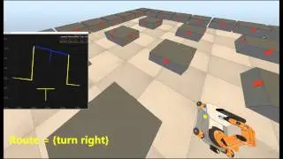 Autonomous navigation of mobile robots in shopfloors