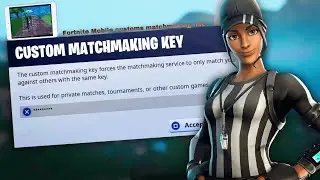 Fortnite Mobile CustomsMatchmaking NAE