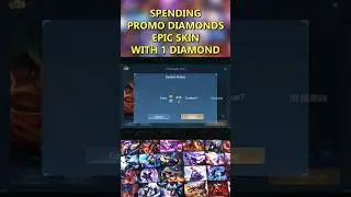 EPIC SKIN FOR 1 DIAMOND | MOBILE LEGENDS PROMO DIAMONDS