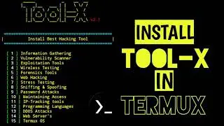 comment installer tool-X dans termux
