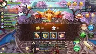 tales of Wind Farming Gold Purple Equipment and Changing Skills Cleric Nightmare Mode