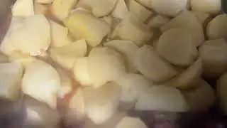 Patatas con sepia