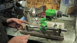 DIY Deckel style D-bit grinder/tool and cutter grinder Part 4