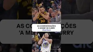 Stephen Curry e sua comemoração "night-night" 😴💤 #shorts #basquete