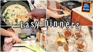 What's For Dinner?! | Aldi Weekly Dinners | 5 Easy, Cheap, Kid Friendly Dinner Ideas!