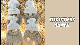 CHRISTMAS SANTA | MACRAME