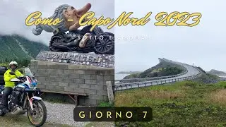 Como - Capo Nord 2023 - Ep. 7 (Trollstigen, Atlantic Ocean Road) ...piove!