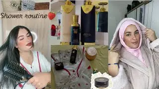 ضربت تحميمة دايزها الكلاام من راسي حتى رجليا بمنتجاتي جديدة 😍😍shower routine